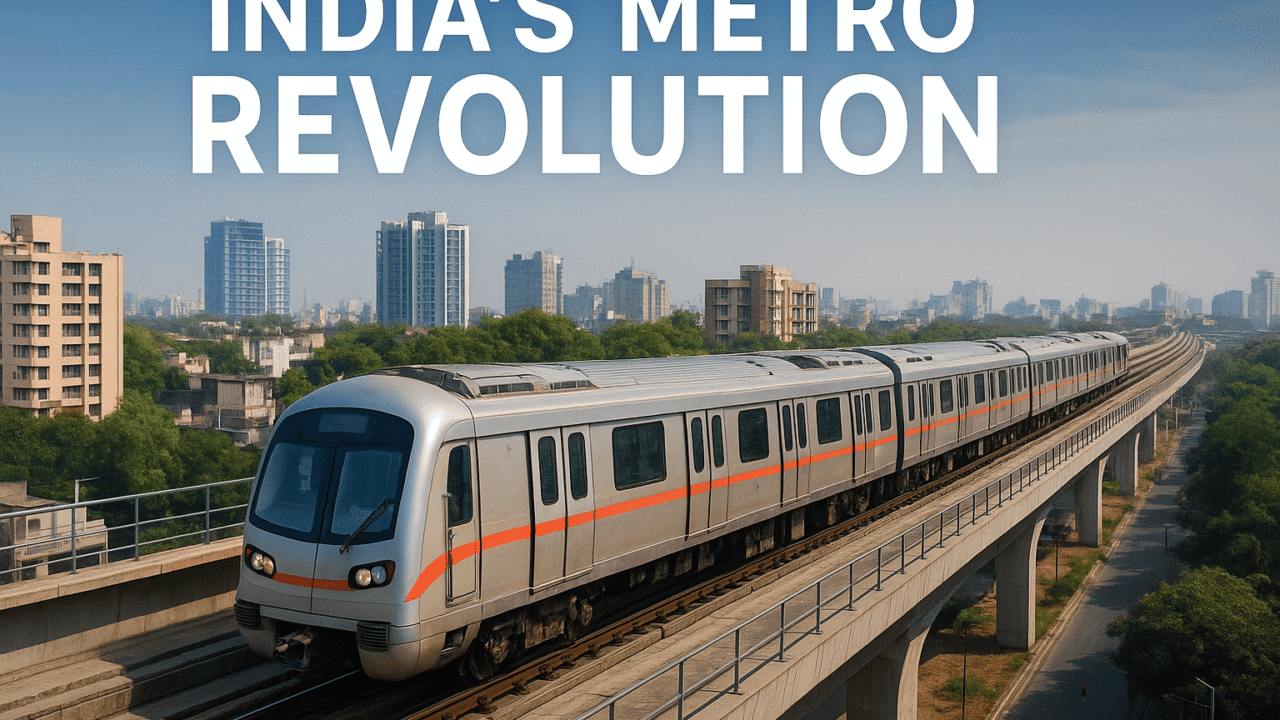 India’s Metro Revolution: From Miles to Milestones